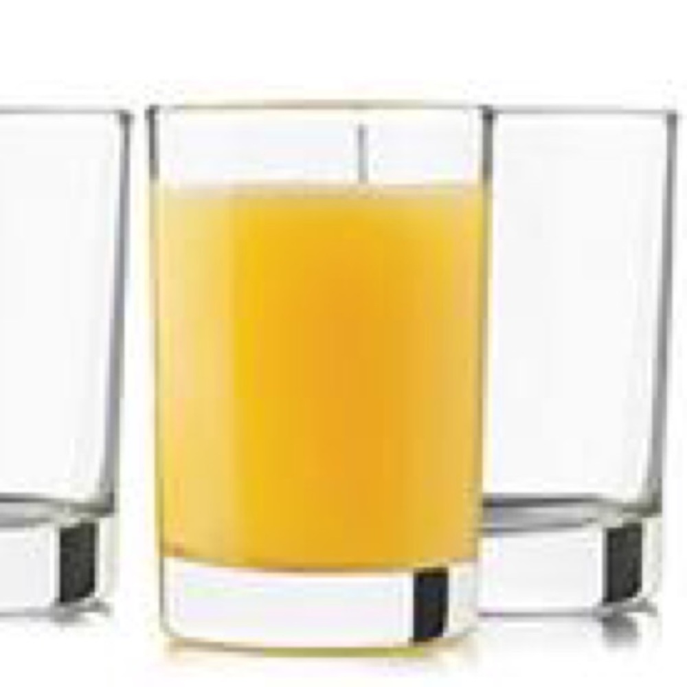8 Juice  - Vtg SEARS Heavy Base Glass by Libbey
